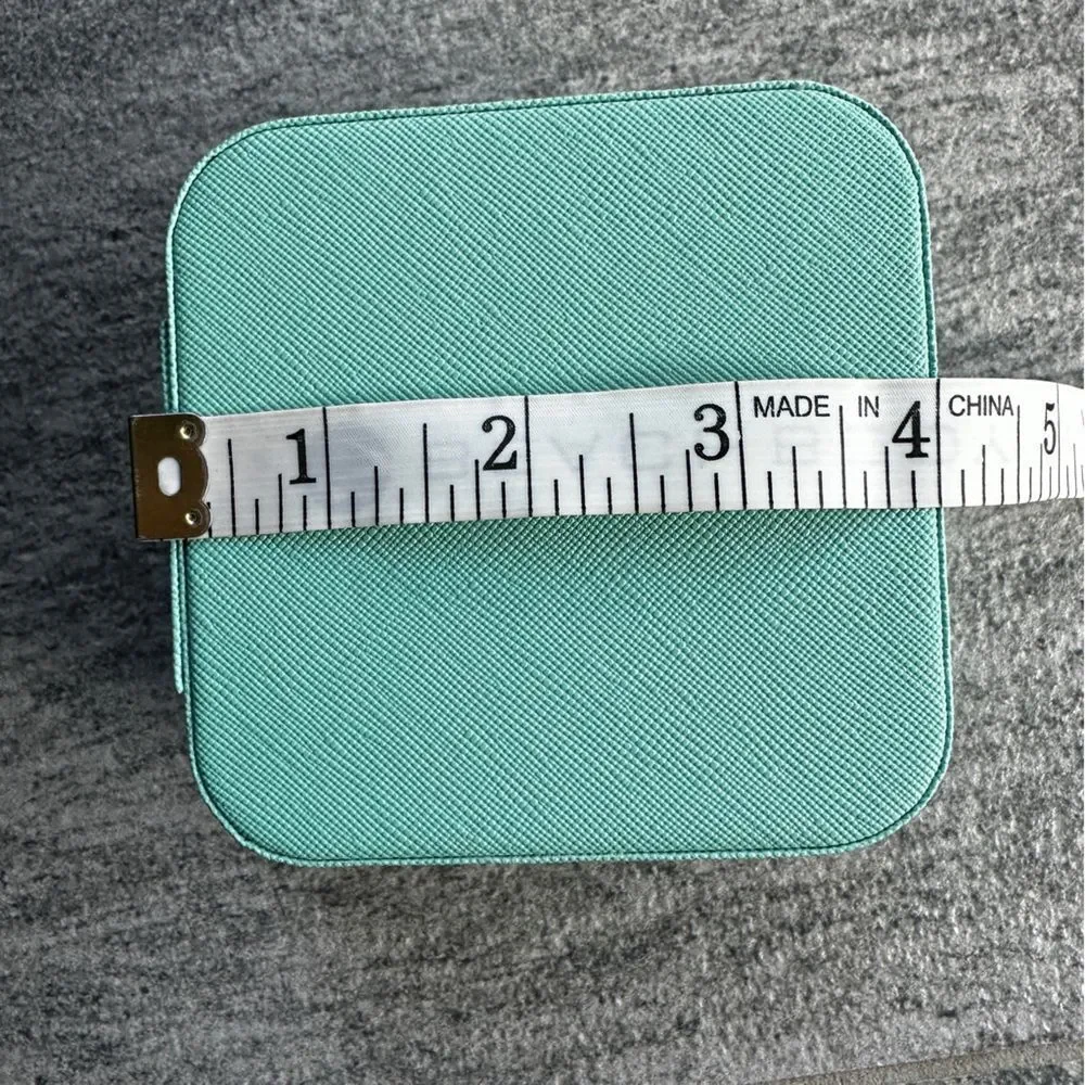 NIP Mini Jewelry Box Travel Organizer w/ Compartments 4